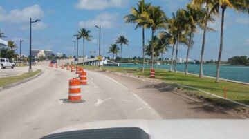 JVA started the Enhancements Project for the Broad Causeway at the Town of Bay Harbor Islands